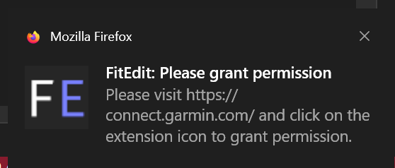 Permission Notification